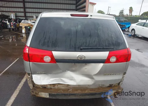 2007 Toyota Sienna Le из США, поврежденный, VIN 5TDZK23C87S006638